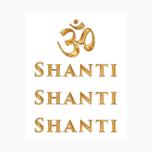 OM Shanti Yoga Mantra and Chant